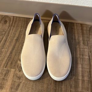 Rothy’s beige slip on sneakers